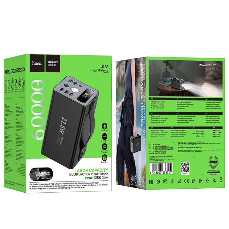 POWER BANK 60000 MAH